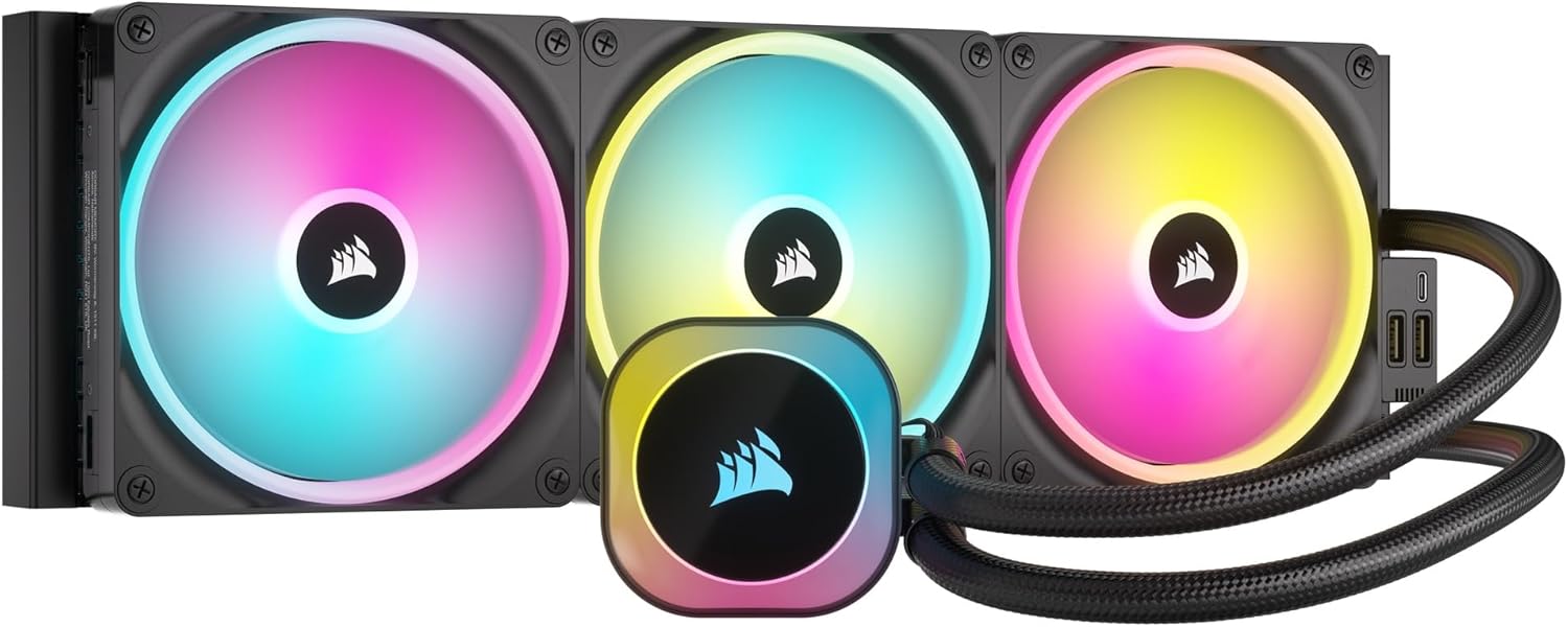 Система водяного охлаждения для процессора Corsair iCUE Link H170i RGB (CW-9061004-WW)