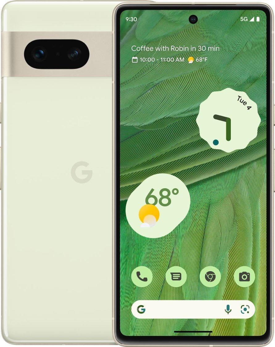 Смартфон Google Pixel 7 128 ГБ, Lemongrass (GA03943-US)