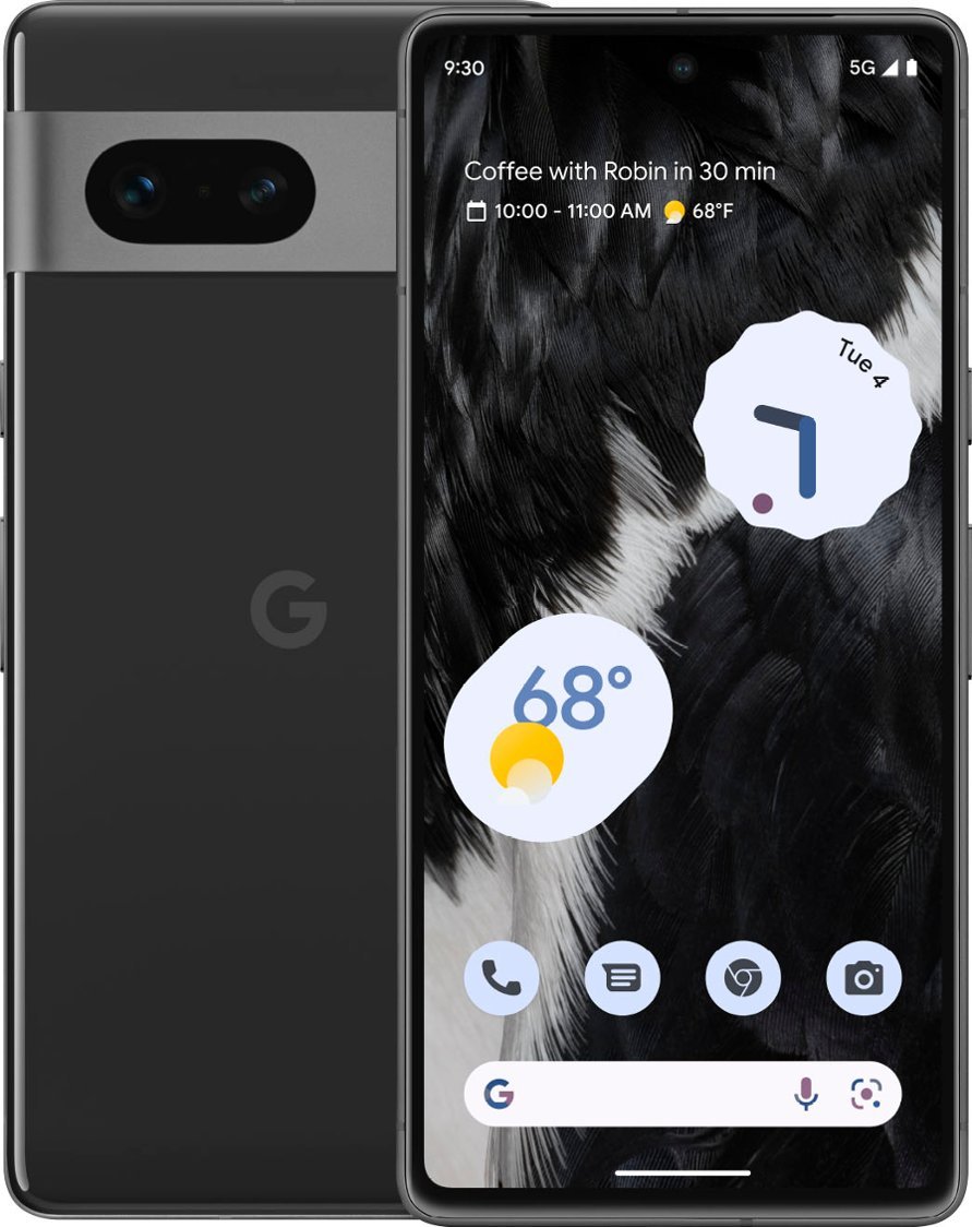 Смартфон Google Pixel 7 128 ГБ, Obsidian (GA03923-US)