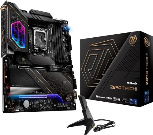 Материнская плата ASRock Z890 TAICHI Motherboard ATX LGA1851 (90-MXBPR0-A0UAYZ)