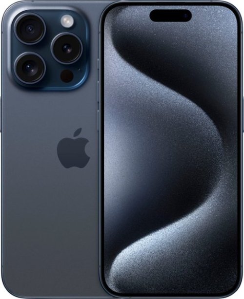 Смартфон Apple iPhone 15 Pro 512GB Blue Titanium Смартфон Apple iPhone 15 Pro 512GB Blue Titanium