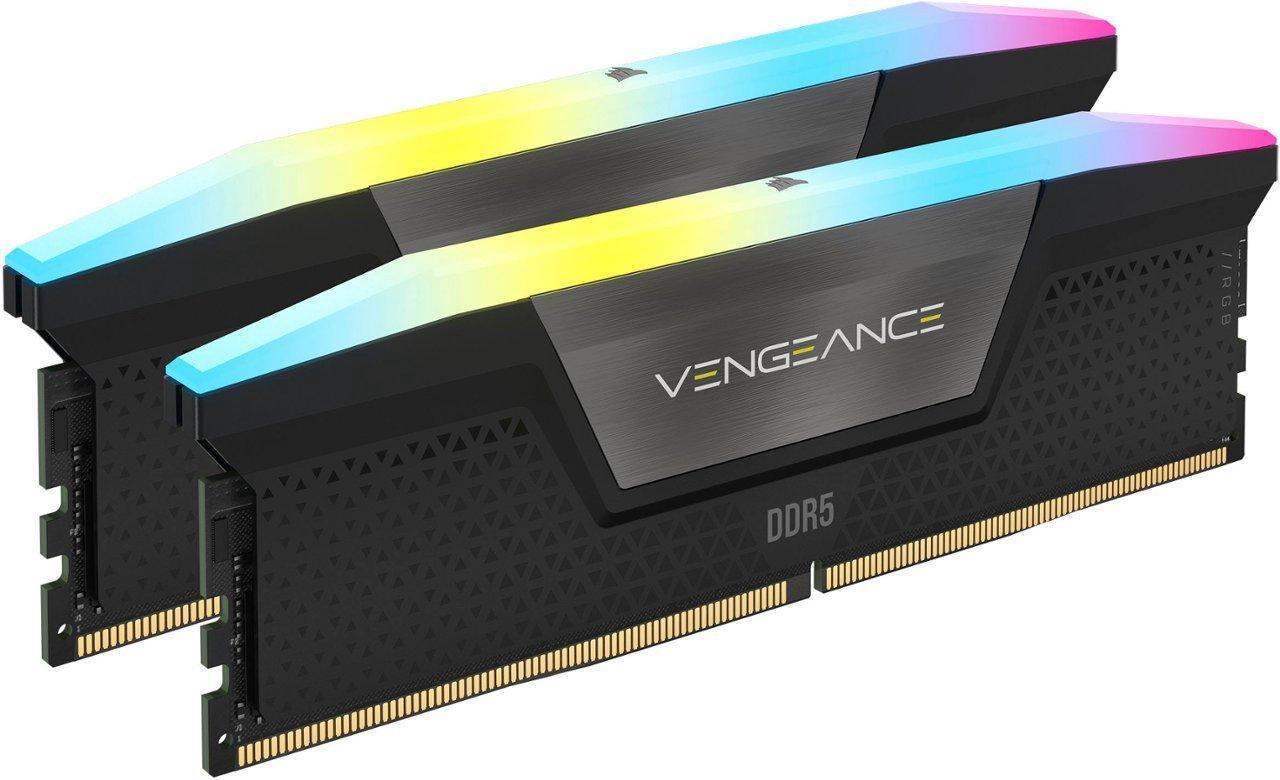 Оперативная память Corsair Vengeance RGB (2x32Gb) 64Gb DDR5 6000MHz (CMH64GX5M2N6000C30)