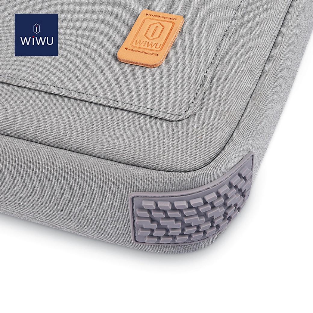 Сумка для ноутбука 15,6" WiWU Pioneer Pro Tablet Bag Laptop Sleeve Protective Case Gray Сумка для ноутбука 15,6" WiWU Pioneer Pro Tablet Bag Laptop Sleeve Protective Case Gray
