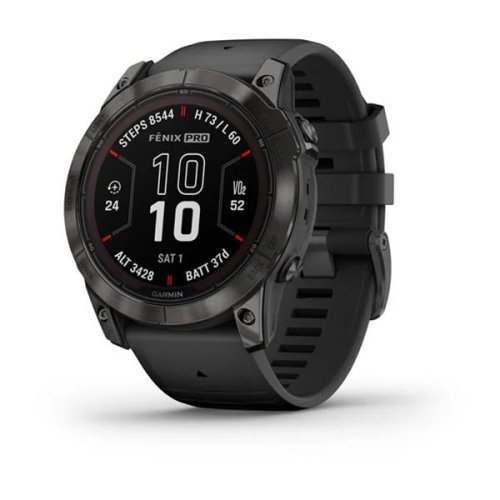 Garmin Fenix 7X Pro Sapphire Solar Carbon gray DLC titanium 010 02778 10