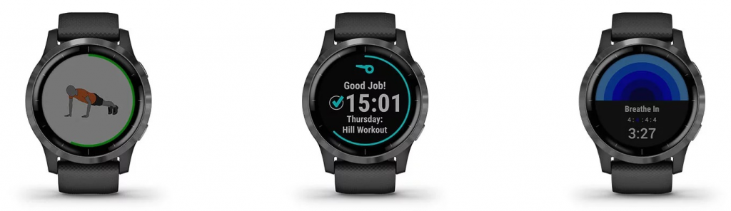 garmin coach vivoactive 4s