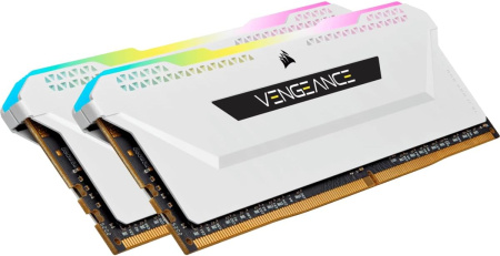 Оперативная память Corsair Vengeance RGB PRO SL 32GB (16GBx2) 3600MHz CL18 Intel XMP 2.0 (CMH32GX4M2D3600C18W)