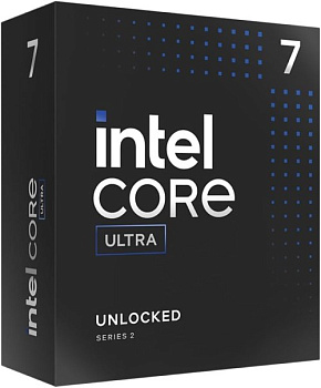 Процессор Intel Core Ultra 7 265k BOX (8 P-cores + 12 E-cores) 30M Cache, up to 5.5 GHz