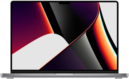 Ноутбук Apple MacBook Pro 14" (M1 Pro, 16 Gb, 1TB SSD, Apple graphics 14-core) Серый космос MKGQ3LL/A