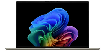 Ноутбук ASUS Zenbook A14 UX3407QA-X1P512 (Snapdragon X Plus 3.4GHz/14"/1920x1200/16GB/512GB SSD/Win 11/Zabriskie Beige)