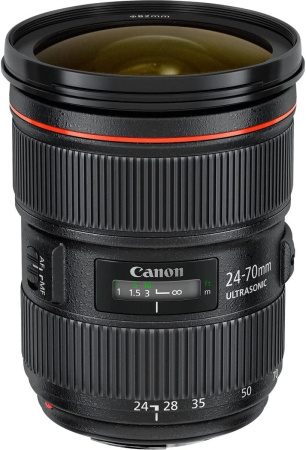 Объектив Canon EF 24-70mm f/2.8L II USM (профессиональный,черный)