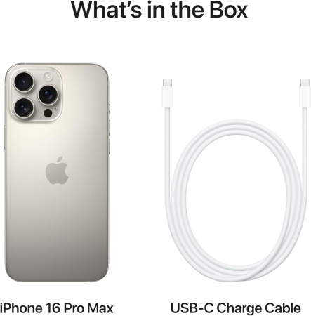 Смартфон Apple iPhone 16 Pro Max 512GB Natural Titanium