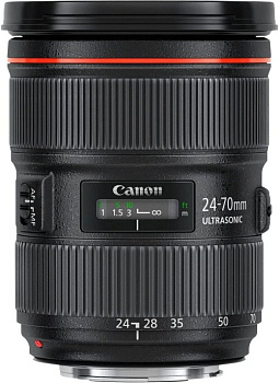 Объектив Canon EF 24-70mm f/2.8L II USM (профессиональный,черный)