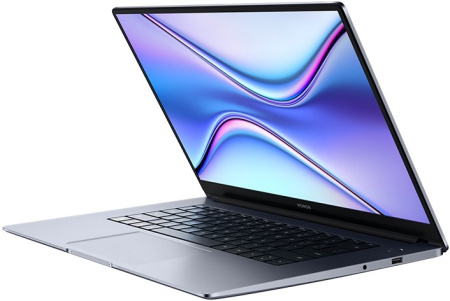 Ноутбук HONOR MagicBook X 15 BBR-WAH9 (Intel Core i5 10210U/15.6"/1920x1080/8GB/512GB SSD/Intel UHD Graphics/Windows 10 Home) 53011VNJ, серый