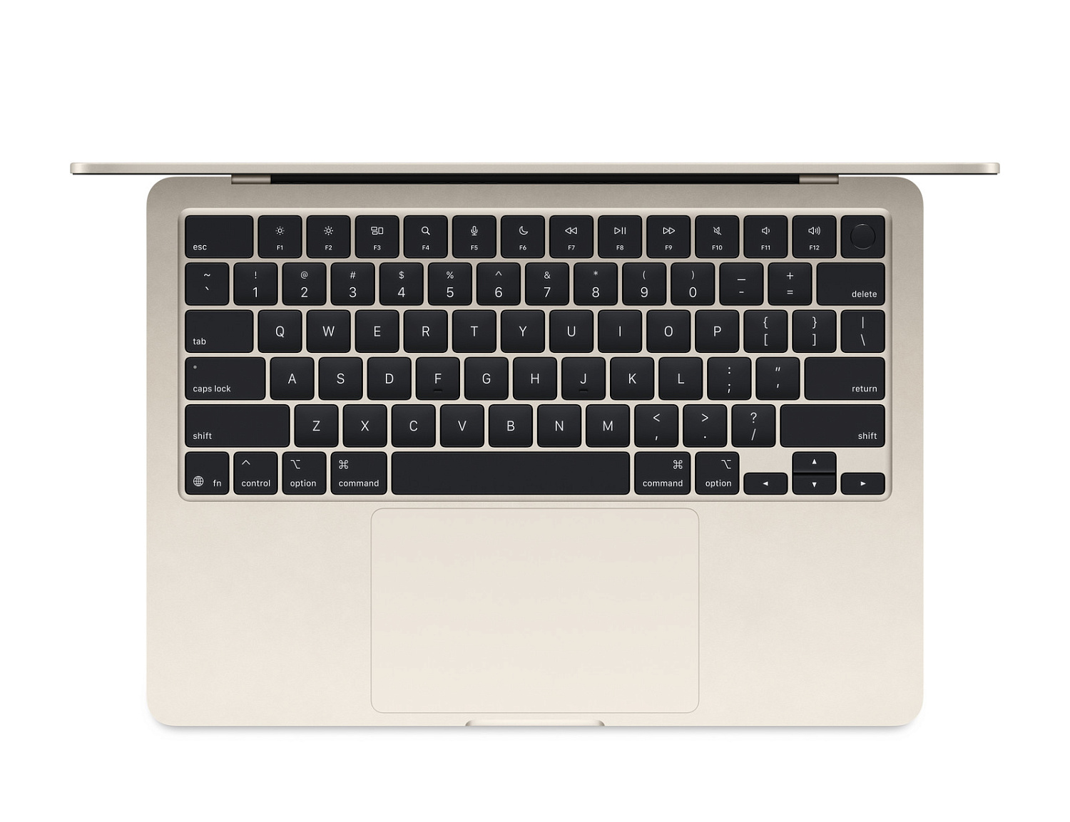 Ноутбук Apple MacBook Air 13.6" (2024) MW0Y3 Starlight (M4 10-Core, GPU 8-Core, 16GB, 256GB)