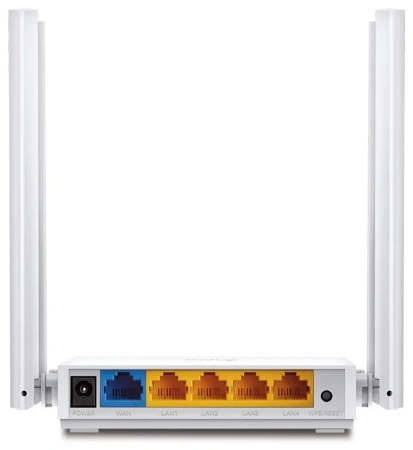 Wi-Fi роутер TP-LINK Archer C24 802.11abgnac 733Mbps 2.4 ГГц 5 ГГц 4xLAN белый