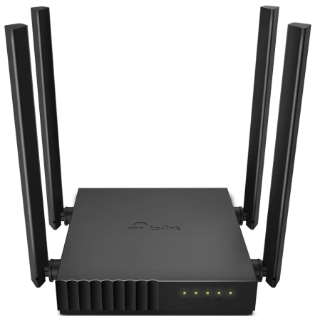 Wi-Fi роутер TP-LINK ARCHER C54 802.11abgnac 1167Mbps 2.4 ГГц 5 ГГц 4xLAN черный