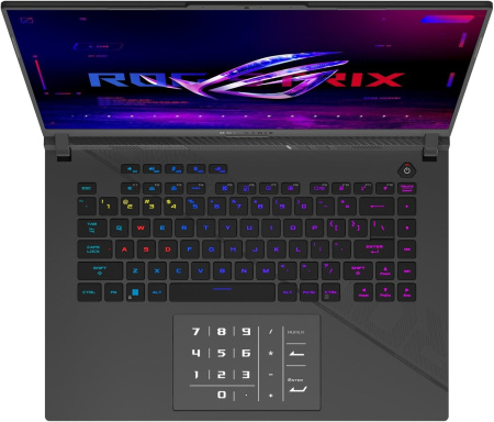 Ноутбук ASUS ROG Strix G16 G614JIR-AS94 (Intel Core i9 14900HX 2.2GHz/16"/2560x1600/32GB/1TB SSD/RTX 4070 8GB/Win 11)