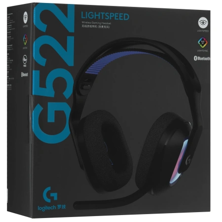 Беспроводные наушники Logitech G522 LIGHTSPEED Black