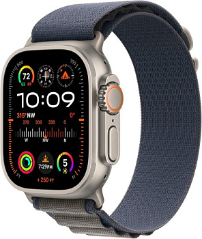 Часы Apple Watch Ultra 2 GPS + Cellular 49mm Alpine Loop S, Blue (MREK3)