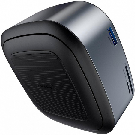 USB-концентратор Baseus Mate Docking Intelligent (CAHUB-S0G) (Серый)
