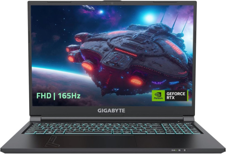 Ноутбук GIGABYTE G6 KF-H3US864KH 32GB (Intel Core i7 13620H 2.4GHz/16"/1920x1200/32GB/1TB SSD/RTX 4060 8GB/Win11)