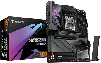 Материнская плата Gigabyte X870E AORUS Master (AM5, DDR5, Ryzen 9000) Материнская плата Gigabyte X870E AORUS Master (AM5, DDR5, Ryzen 9000)