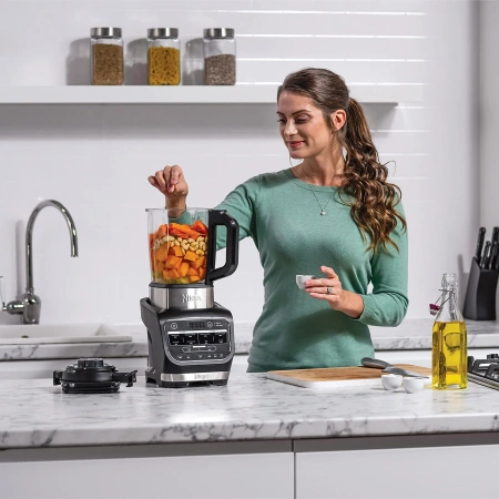 Блендер Ninja Foodi HB150EU Mixer & Soup Cooker 1000 Вт (черный / серебристый) 
