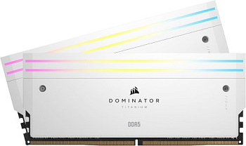 Оперативная память Corsair Dominator Titanium RGB 32GB (2 x 16GB) DDR5-7000 PC5-56000 (CMP32GX5M2X7000C34W)