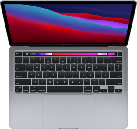 Ноутбук Apple MacBook Pro 13 Late 2020 MYD82 (Apple M1/13"/2560x1600/8GB/256GB SSD/DVD нет/Apple graphics 8-core/Wi-Fi/Bluetooth/macOS) Space Gray