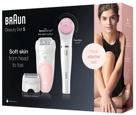 Эпилятор Braun 5-885BS Silk-epil Beauty Set 5