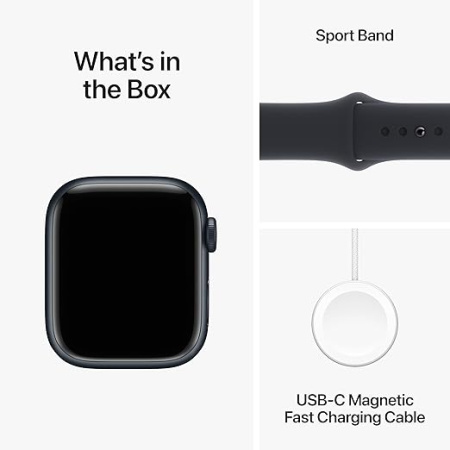 Часы Apple Watch Series 9 41mm Aluminium Case with Sport Band Midnight