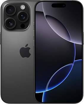 Смартфон Apple iPhone 16 Pro Max 256GB Black Titanium Смартфон Apple iPhone 16 Pro Max 256GB Black Titanium
