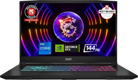 Ноутбук MSI Katana 17 B13VGK-1436US (Intel Core i7 13620H 2.4GHz/17.3"/1920x1080/32GB/1TB SSD/RTX 4070 8GB/Win11)