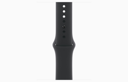 Часы Apple Watch Series 10 46mm Jet Black Aluminium Case with Black Sport Band M/L (MWWQ3)