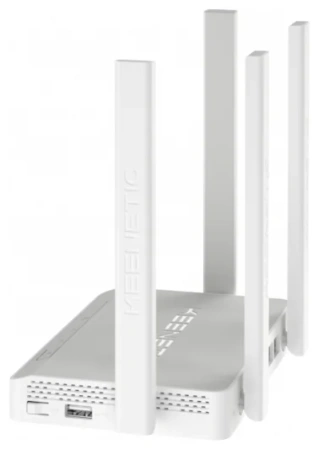Wi-Fi роутер Keenetic Viva (KN-1910) Mesh Wi-Fi-система 802.11aс 1267Mbps 2.4 ГГц 5 ГГц 4xLAN USB серый