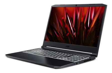 Ноутбук Acer Nitro 5 AN515-45-R6XD (AMD Ryzen 5 5600H 3.3GHz/15.6"/1920x1080/8GB/512GB SSD/NVIDIA GeForce RTX 3060 6GB/Windows 11 Home)