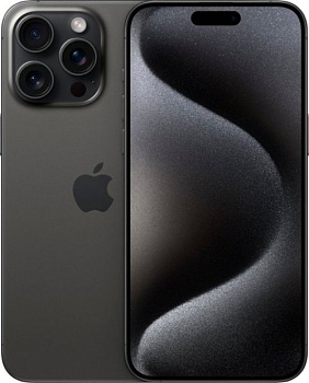 Смартфон Apple iPhone 15 Pro Max 512GB Black Titanium Смартфон Apple iPhone 15 Pro Max 512GB Black Titanium