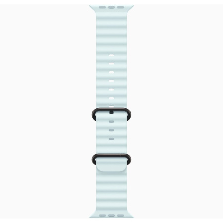 Часы Apple Watch Ultra 2 49mm Black Titanium Case with Black with Ice Blue Ocean Band