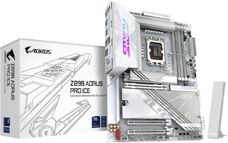 Материнская плата GIGABYTE Z890 AORUS PRO ICE Motherboard Socket LGA1851 Wi-Fi 7