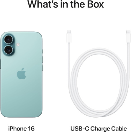Смартфон Apple iPhone 16 512GB Teal