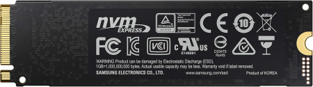 Твердотельный накопитель Samsung 970 EVO NVMe M.2 SSD 2TB (MZ-V7E2T0BW)