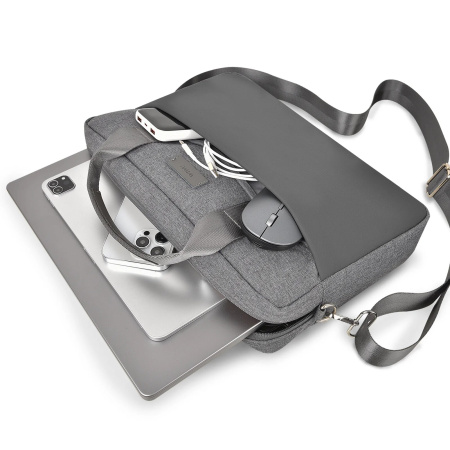 Сумка для ноутбука WiWU Minimalist Laptop Bag Pro Gray 14"