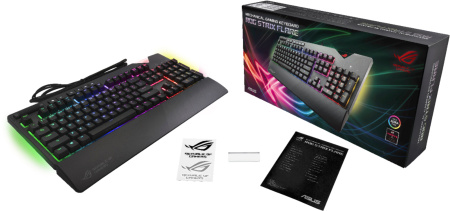 Игровая клавиатура ASUS ROG Strix Flare (Cherry MX brown switches) Black