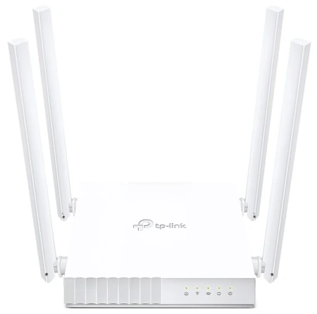 Wi-Fi роутер TP-LINK Archer C24 802.11abgnac 733Mbps 2.4 ГГц 5 ГГц 4xLAN белый