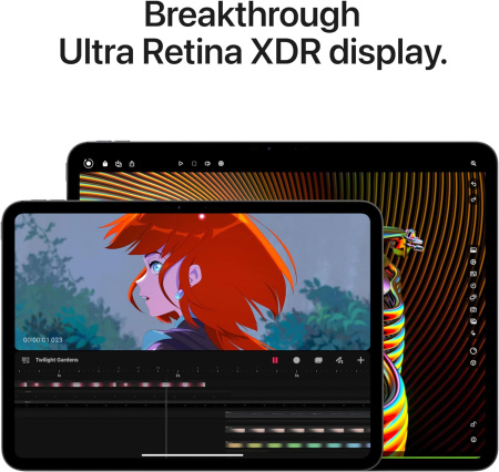 Планшет Apple iPad Pro 11 (2024) M4 512GB Wi-Fi + Cellular Space Black (MVW33)