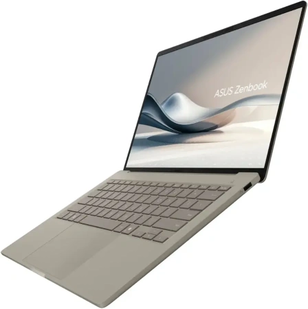 Ноутбук ASUS Zenbook A14 UX3407QA-X1P512 (Snapdragon X Plus 3.4GHz/14"/1920x1200/16GB/512GB SSD/Win 11/Zabriskie Beige)