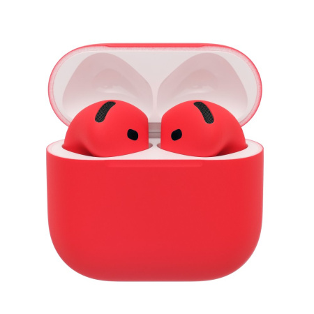 Наушники Apple AirPods 4  2024 color Красный матовый (без системы активного шумоподавления)