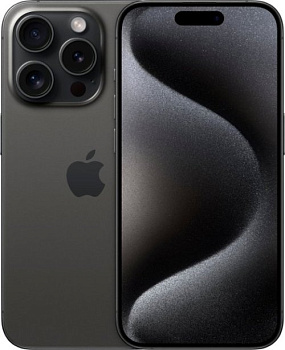 Смартфон Apple iPhone 15 Pro 1TB Black Titanium Смартфон Apple iPhone 15 Pro 1TB Black Titanium