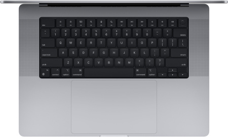 Ноутбук Apple MacBook Pro 16" (M1 Pro, 16 Gb, 512GB SSD, Apple graphics 16-core) Серый космос MK183LL/A