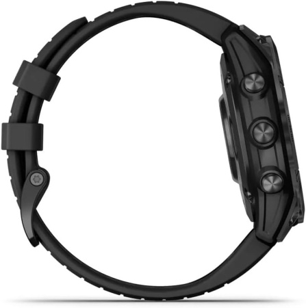 Умные часы Garmin Fenix 7 Pro Solar Edition Slate Gray with Black Band (010-02777-00)